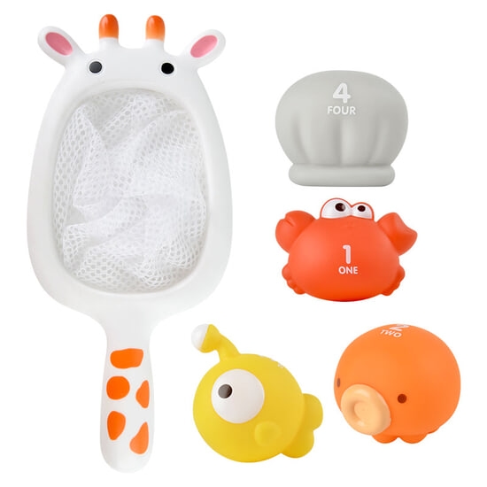 Fresh Kid Tub Fun! Fiskeset Giraff 5 delar