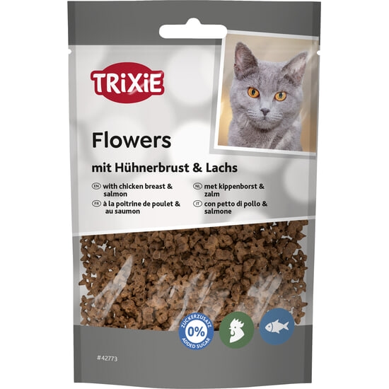 Trixie Flowers med Kycklingbröst & Lax 50 g