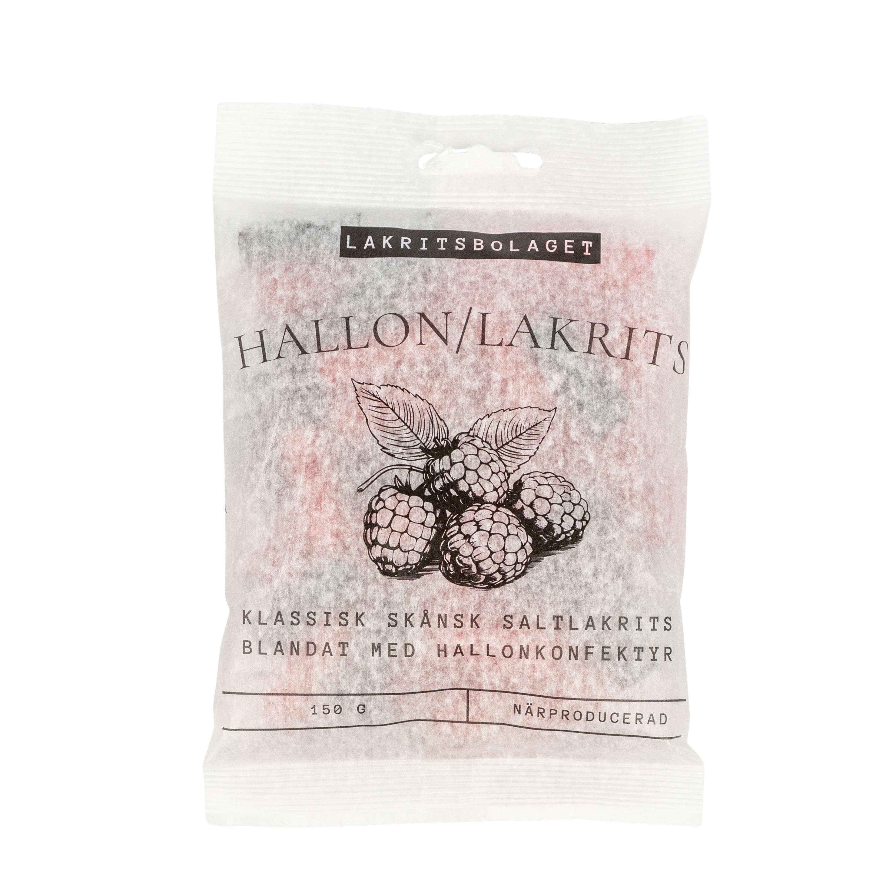 Lakritsbolaget Lakrits/Hallon 150 g