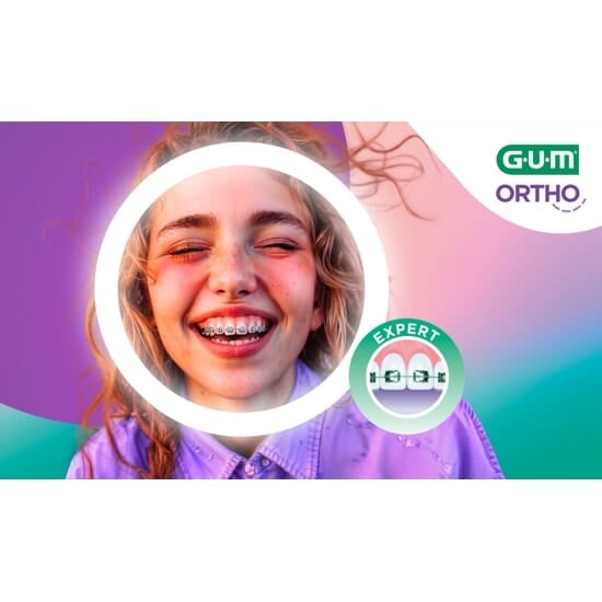 GUM Ortho Tandborste 1 st