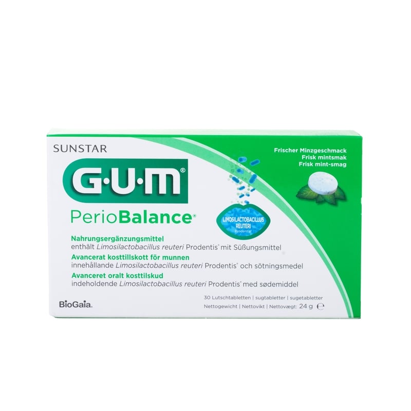 GUM PerioBalance Sugtabletter 30 st