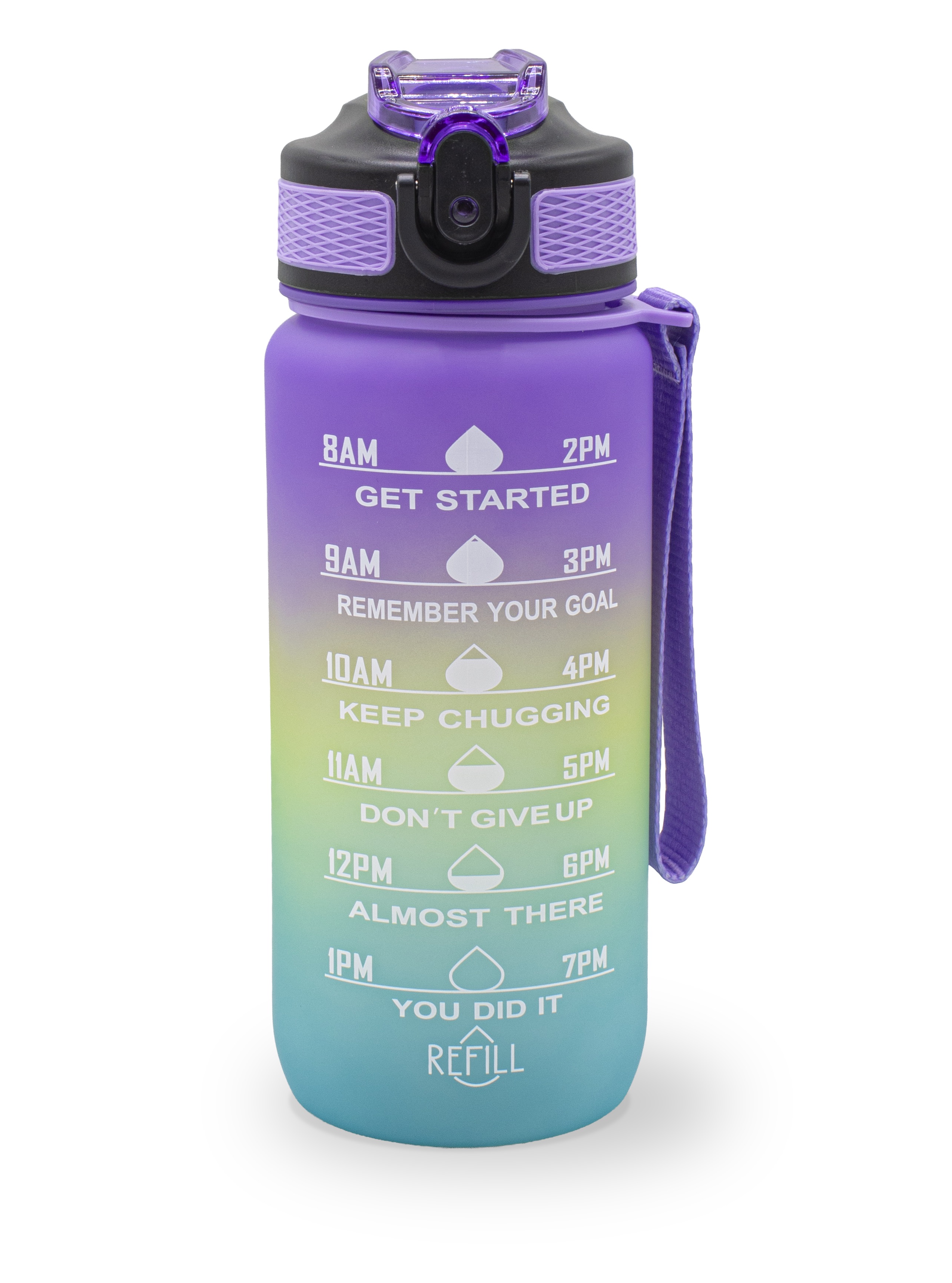 Sthlm Hydra Bottle Purple/Yellow/Turqoise 700 ml