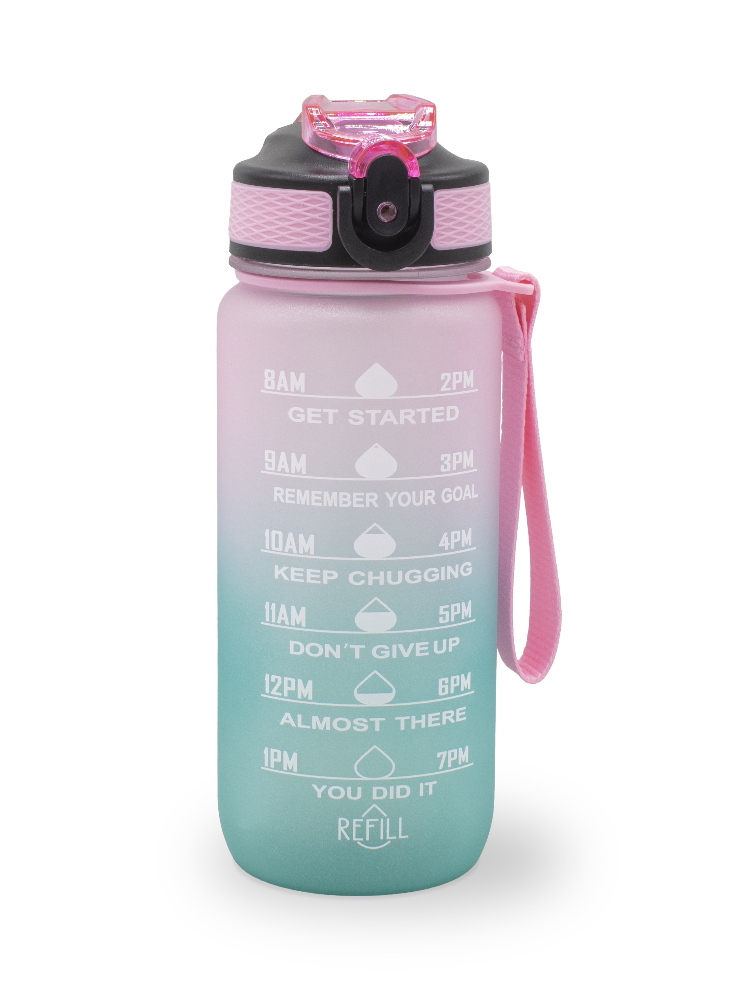 Sthlm Hydra Bottle Shiny Light Pink/Shiny Turqoise 700 ml