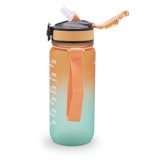 Sthlm Hydra Bottle Orange/Turqoise 700 ml