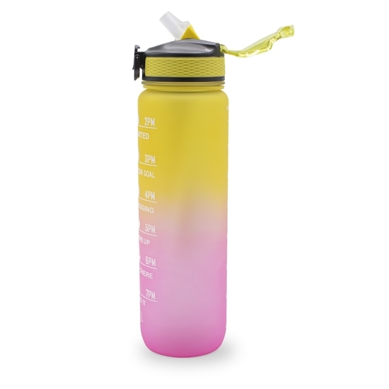 Sthlm Hydra Bottle Yellow/Pink 1000 ml