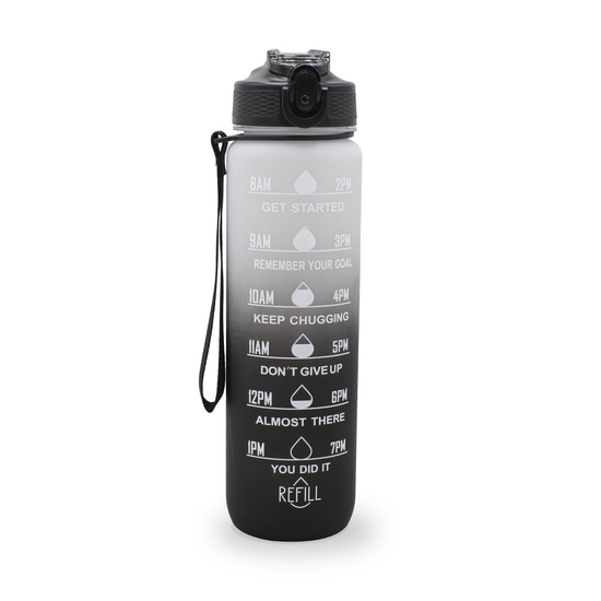 Sthlm Hydra Bottle Black/White 1000 ml