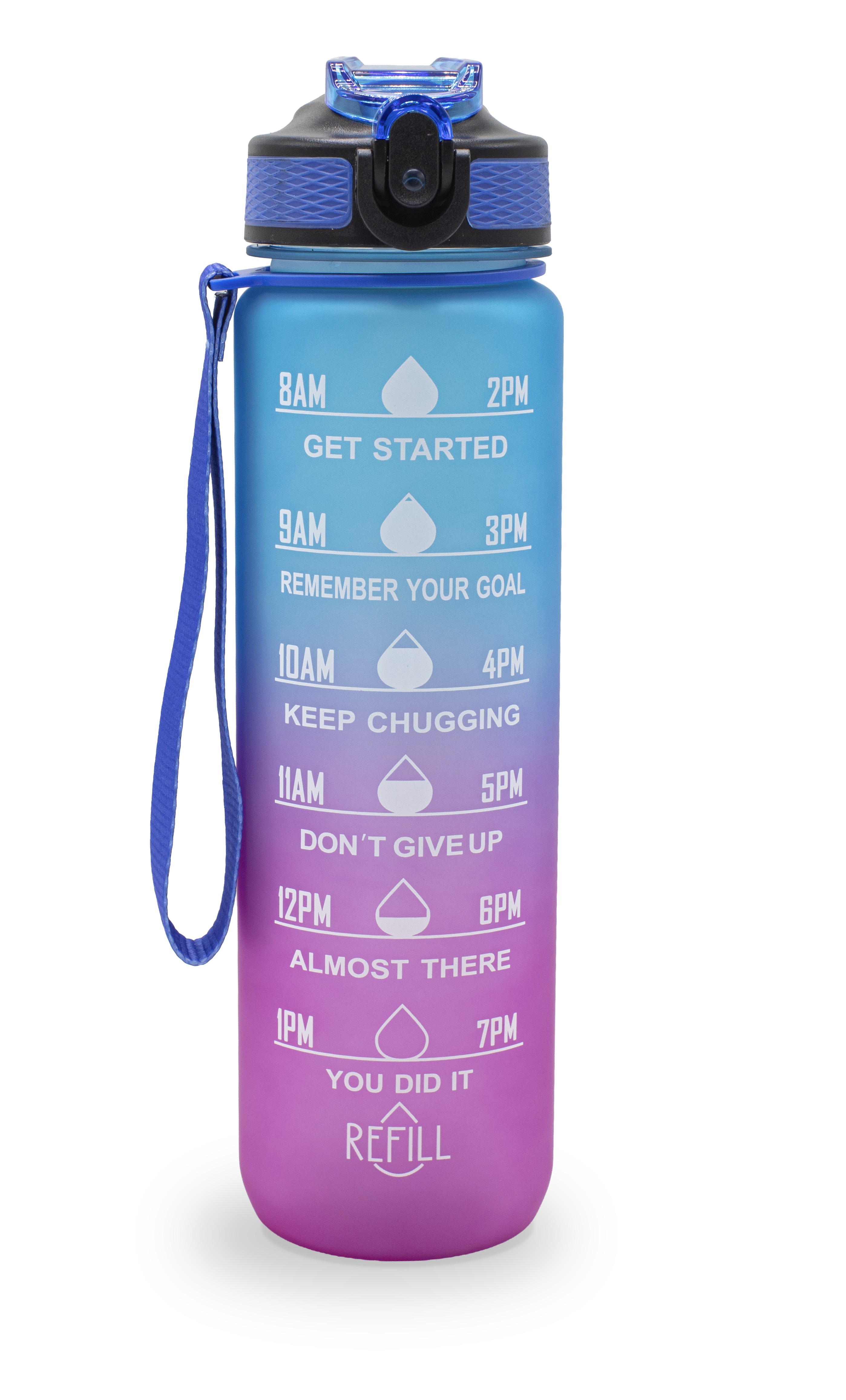 Sthlm Hydra Bottle Blue/Pink 1000 ml