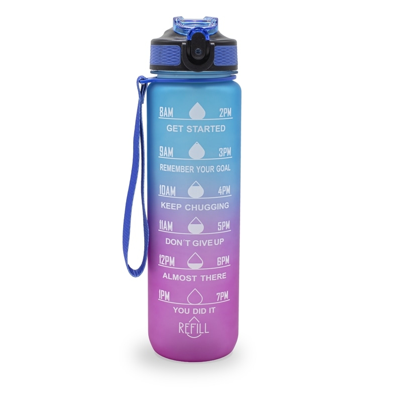 Sthlm Hydra Bottle Blue & Pink 1 liter