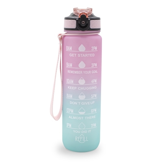 Sthlm Hydra Bottle Light Pink/Light Blue 1000 ml