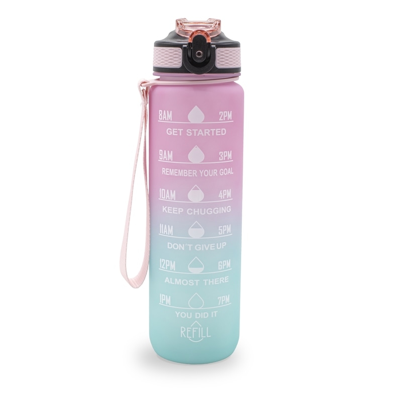 Sthlm Hydra Bottle Light Pink/Light Blue 1000 ml