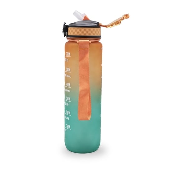 Sthlm Hydra Bottle Orange/Turkos 1000 ml