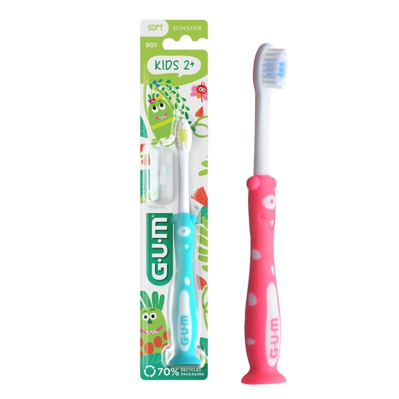 Köp 2 få 15% | GUM Kids Tandborste 3-6 år