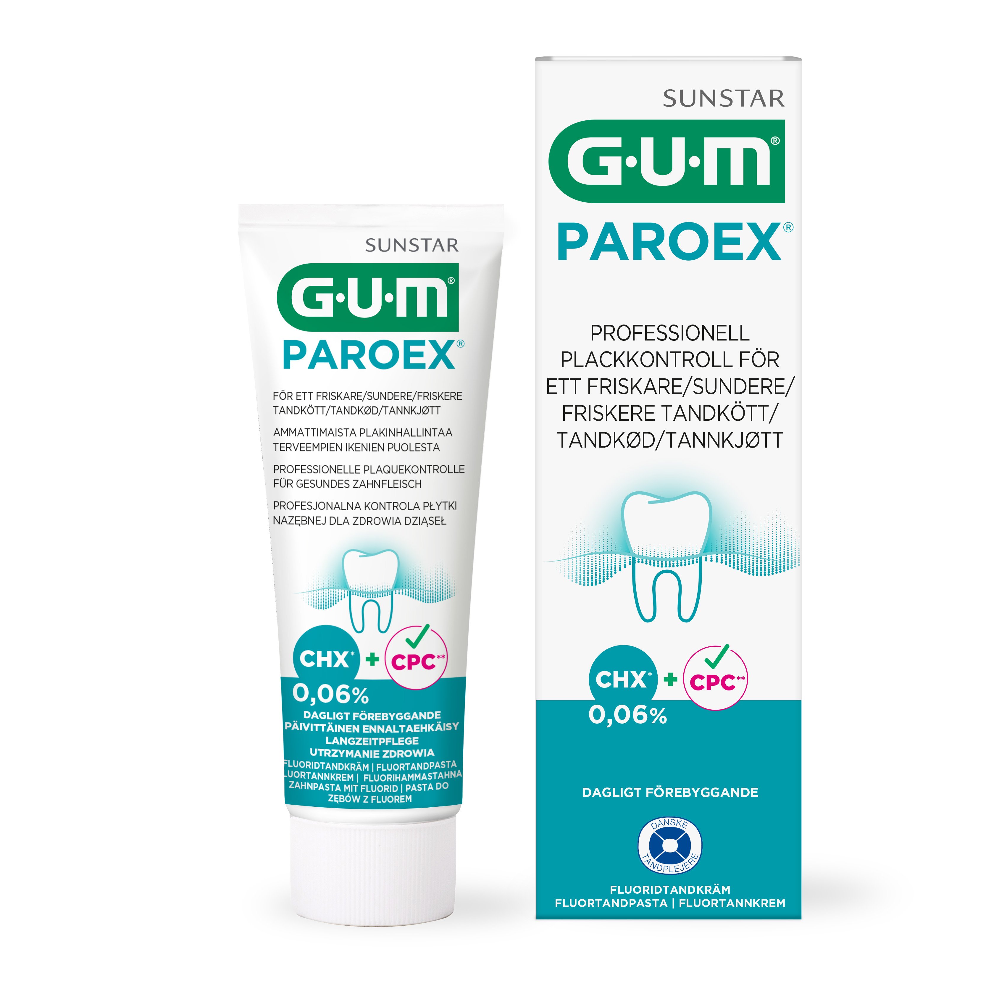 GUM Paroex Tandkräm 0,06% 75 ml