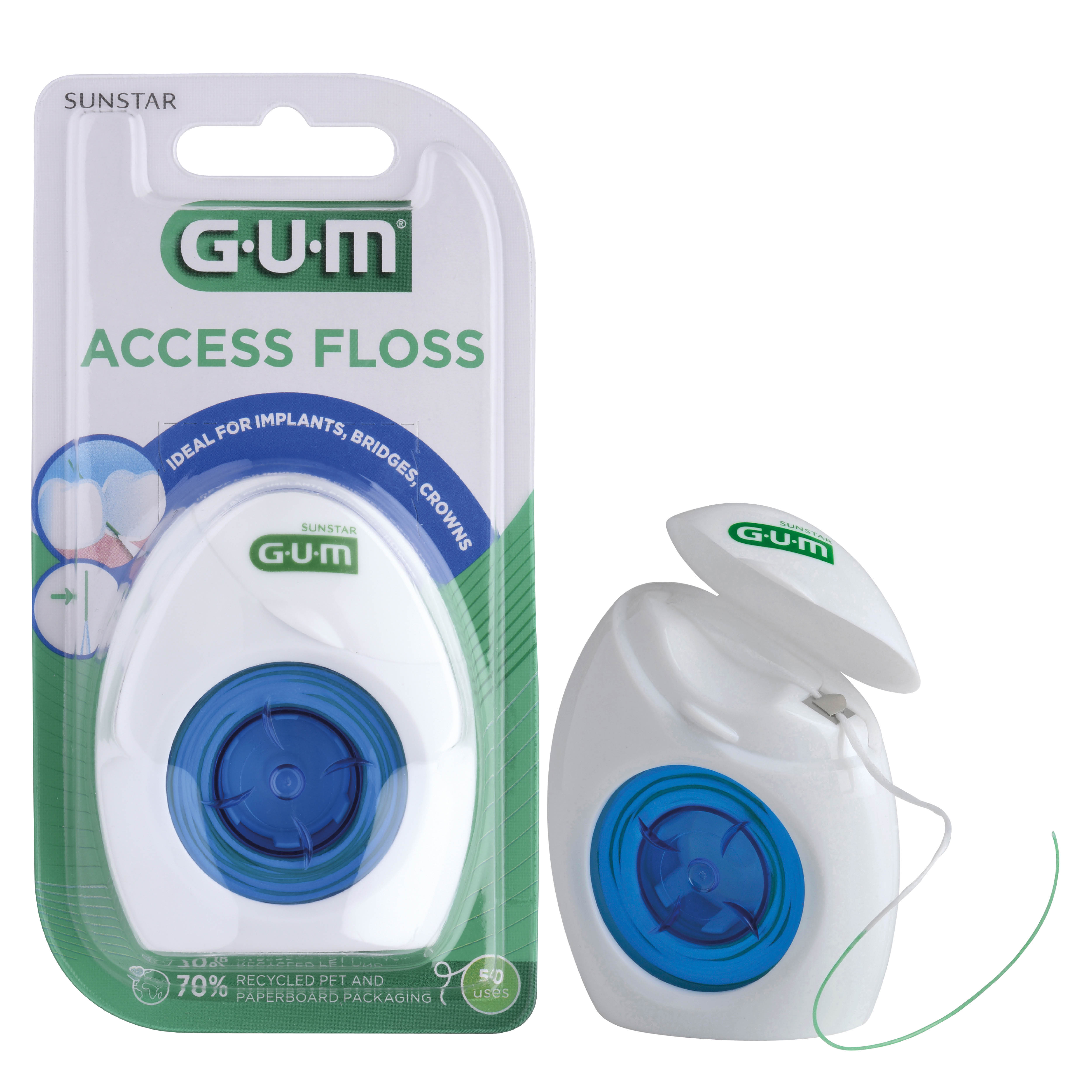 GUM Access Floss 50 st