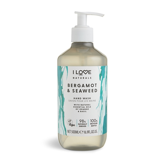 I LOVE Naturals Hand Wash Bergamot & Seaweed 500 ml