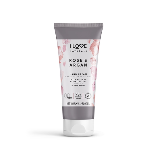 I LOVE Naturals Rose & Argan Hand Cream 100 ml