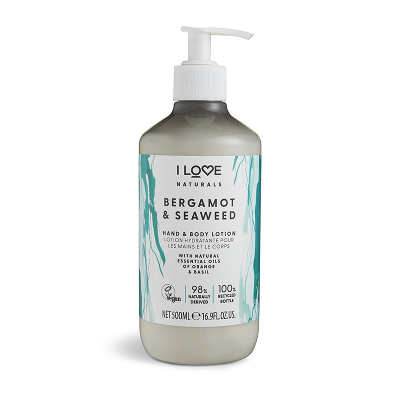 I LOVE Naturals Hand & Body Lotion Bergamot & Seaweed 500 ml