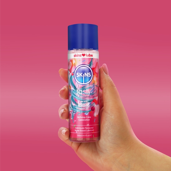Skins Vattenbaserat Glidmedel Birthday Cake 130 ml