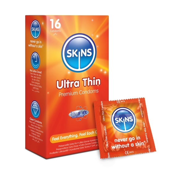 Skins Kondomer Ultra tunn 16-pack
