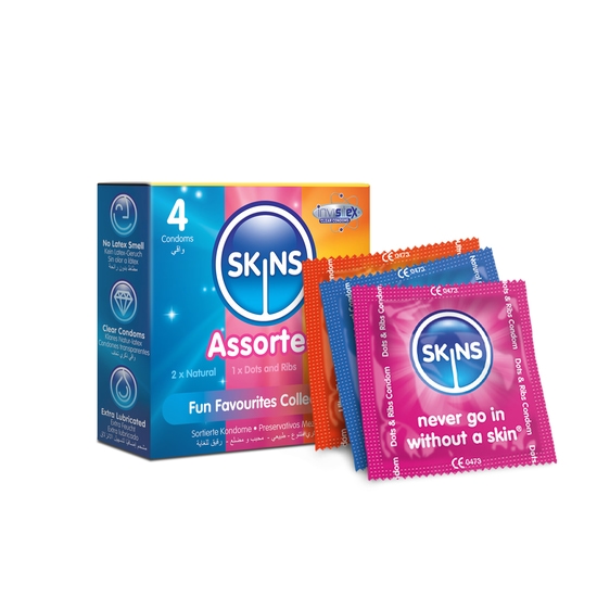 Skins Kondomer Mix 4-pack