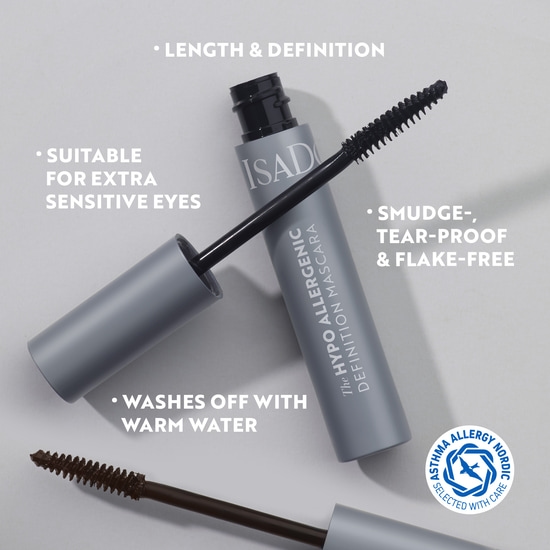 IsaDora The Hypo Allergenic Definition Mascara 02 Brown 10 ml