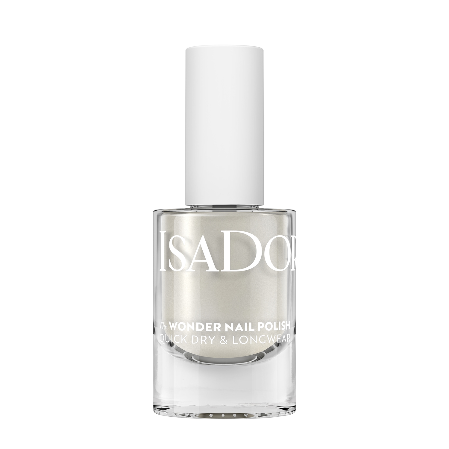 Alternativ bild 1 för IsaDora The Wonder Nail Polish Quick Dry & Longwear 100 Pearly Fr