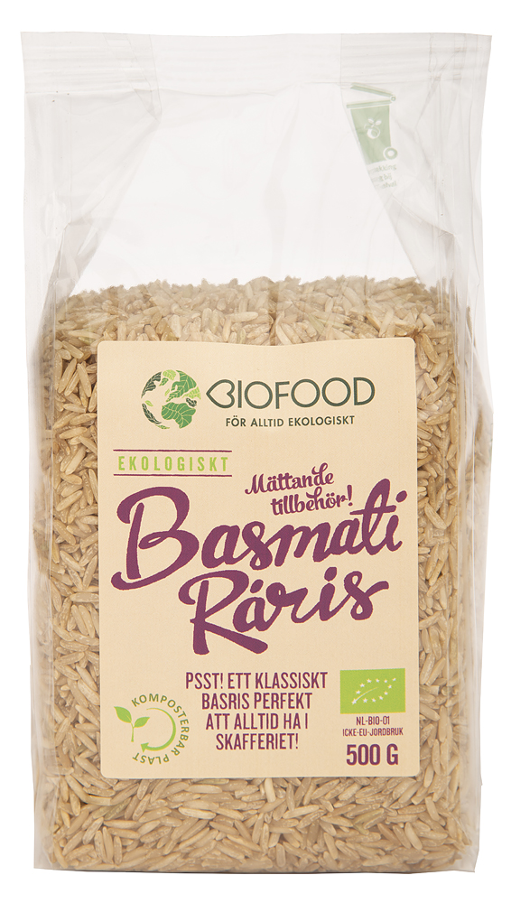 Biofood Råris Basmati 500 g
