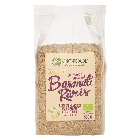 Biofood Råris Basmati 500 g