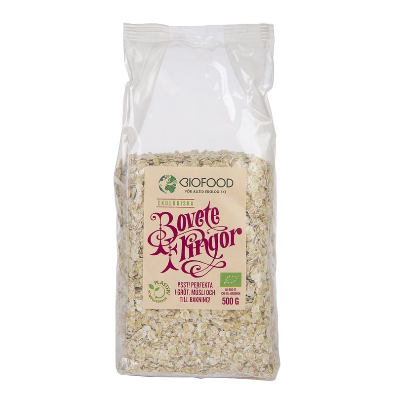 Biofood Boveteflingor 500 g