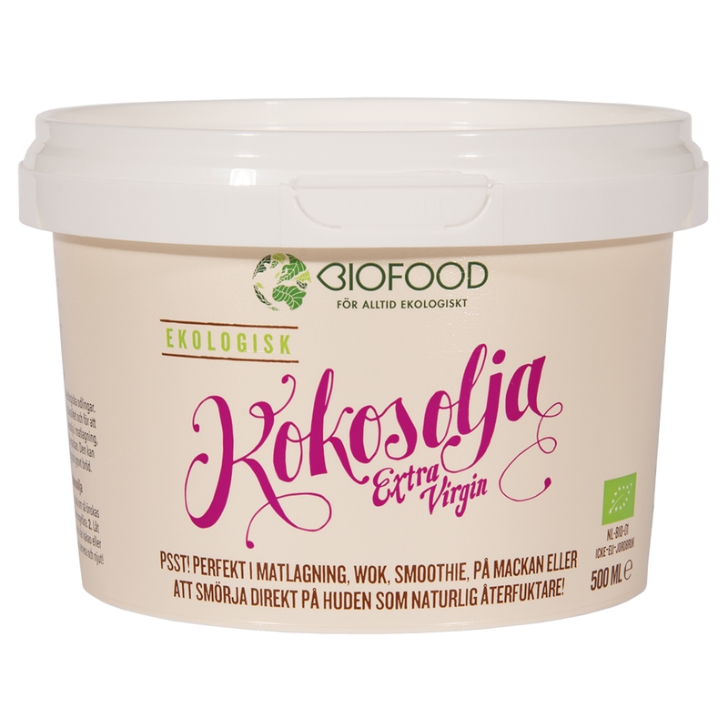 Biofood Kokosolja Extra Virgin 500 ml