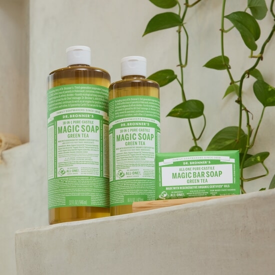 Dr. Bronner's Magic Soap Green Tea 945 ml