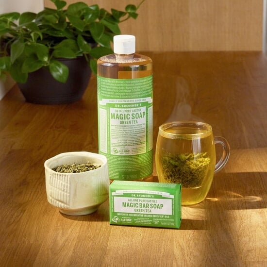 Dr. Bronner's Magic Soap Green Tea 475 ml