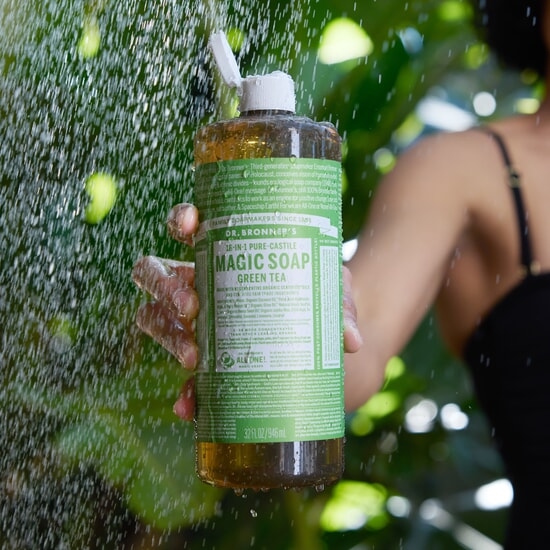 Dr. Bronner's Magic Soap Green Tea 475 ml