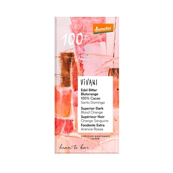 Vivani Mörk Blodapelsin Demeter EKO 100% 90 g