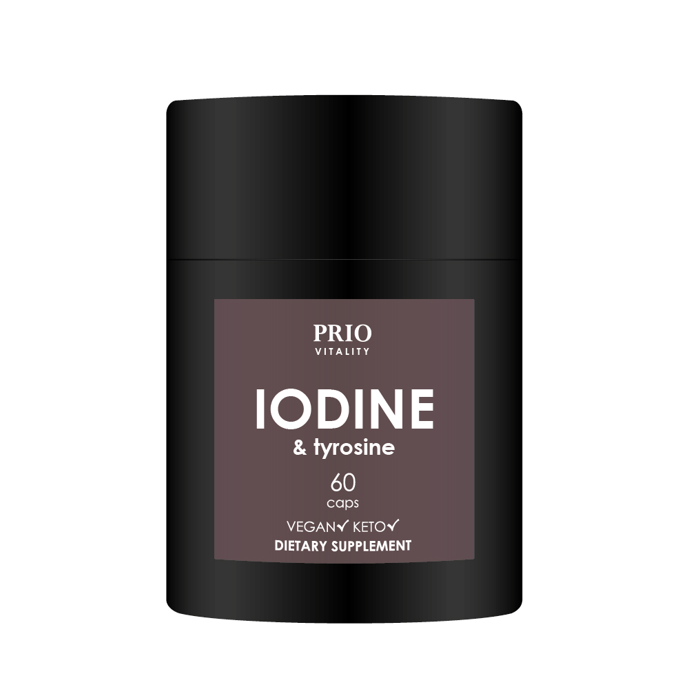 Prio Vitality Iodine & Tyrosine 60 kapslar