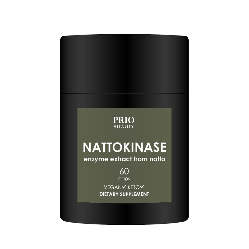 Prio Vitality Nattokinas 60 kapslar