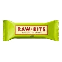 Rawbite Frukt- & Nötbar Lime EKO 50 g