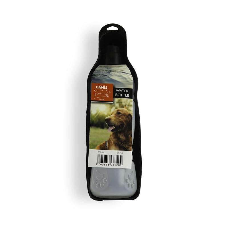 Active Canis Portabel Vattenflaska Svart 500 ml
