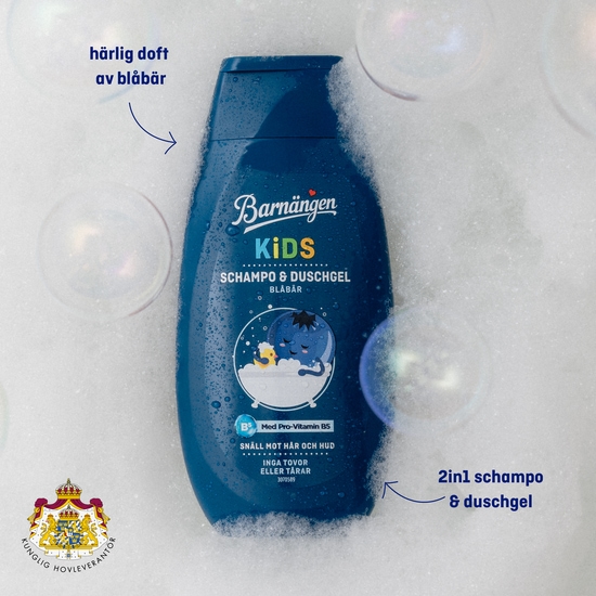 Barnängen Kids Schampo Blåbär 250 ml