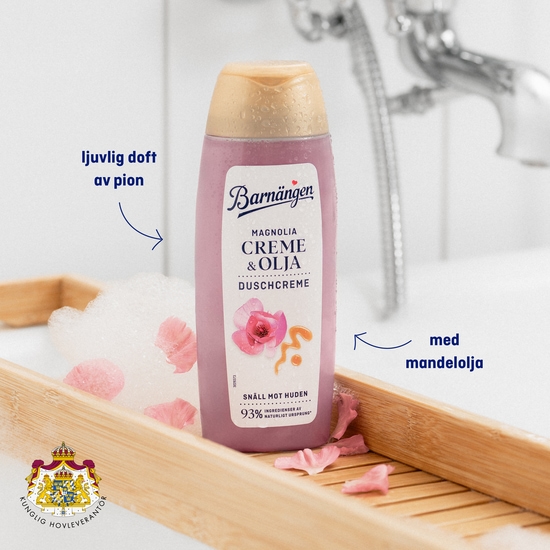 Barnängen Duschcreme Creme & Olja Magnolia 250 ml