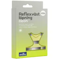 Millu Reflexväst Löpning Neon One-size