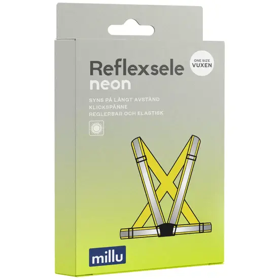 Millu Reflexsele Vuxen Neon One-Size