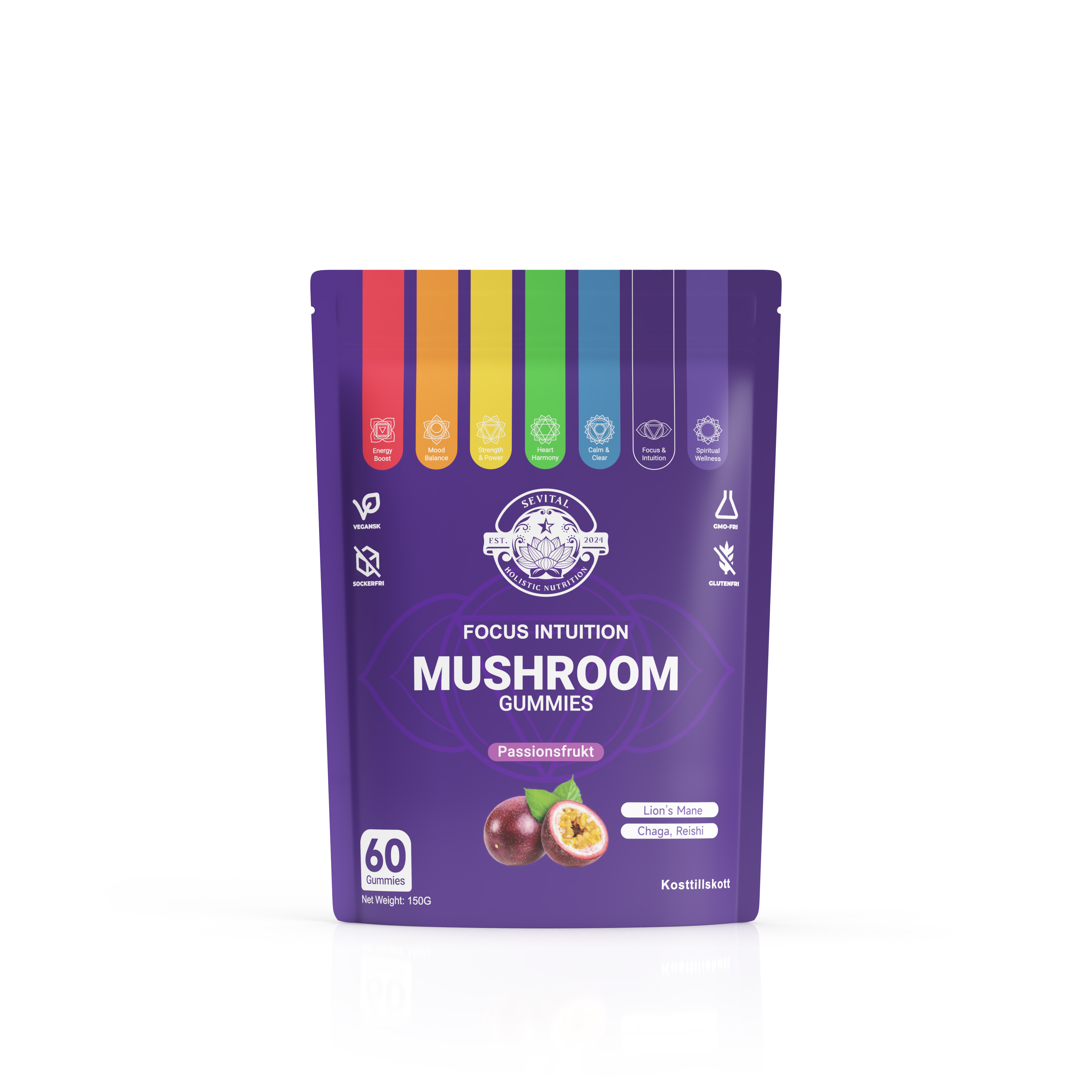 Sevital Mushroom 60 gummies