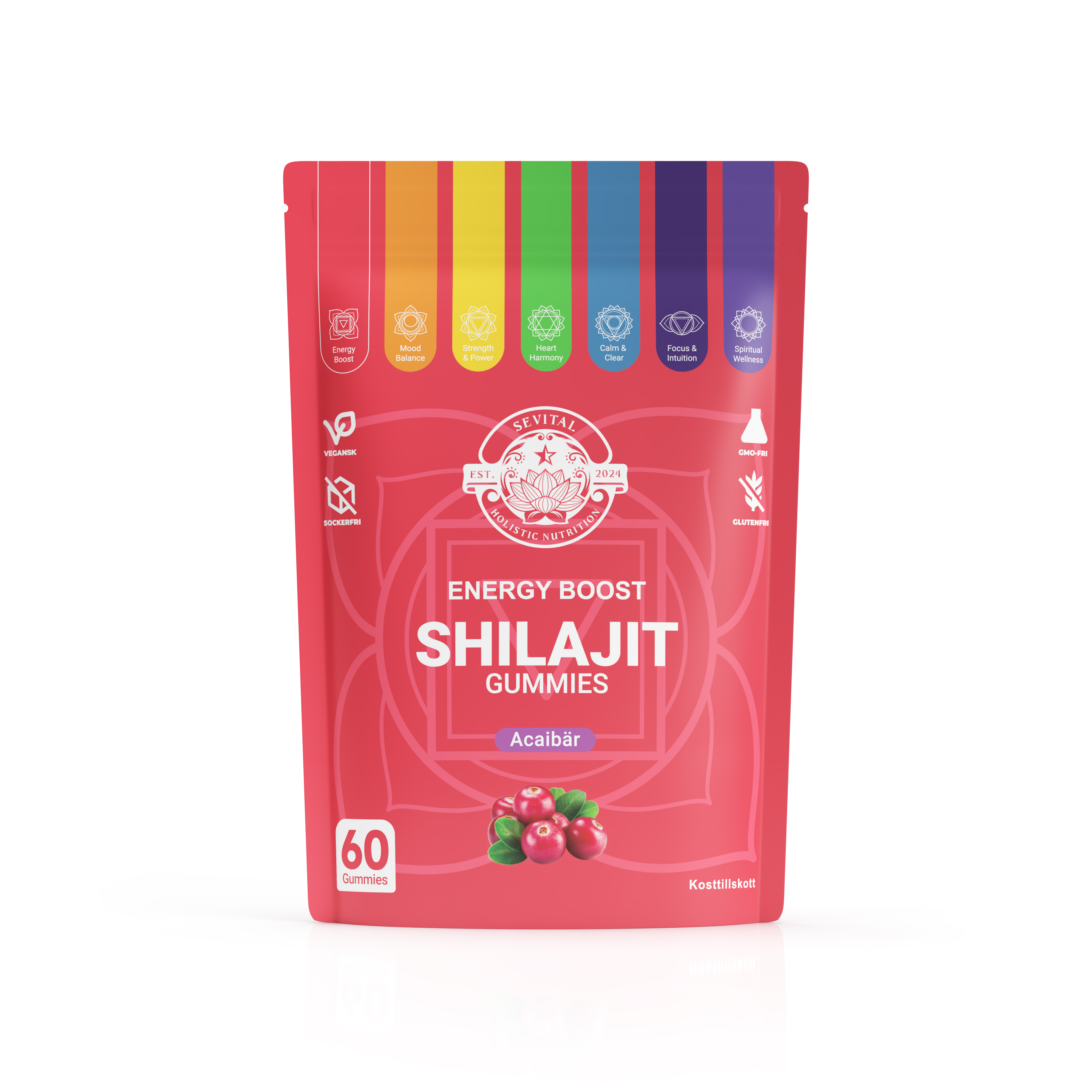 Sevital Shilajit 60 gummies