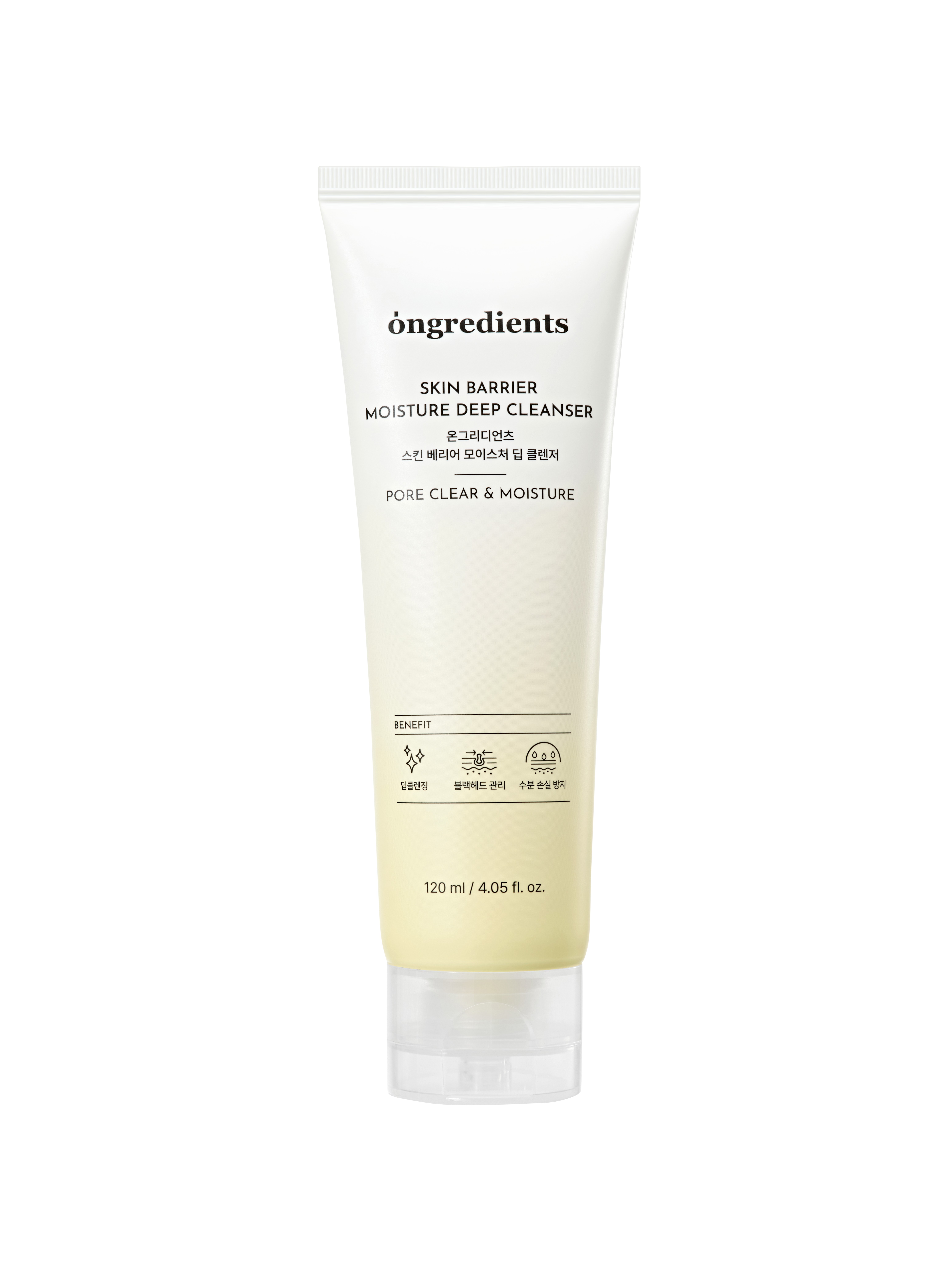 Ongredients Skin Barrier Moisture Deep Cleanser 120 ml