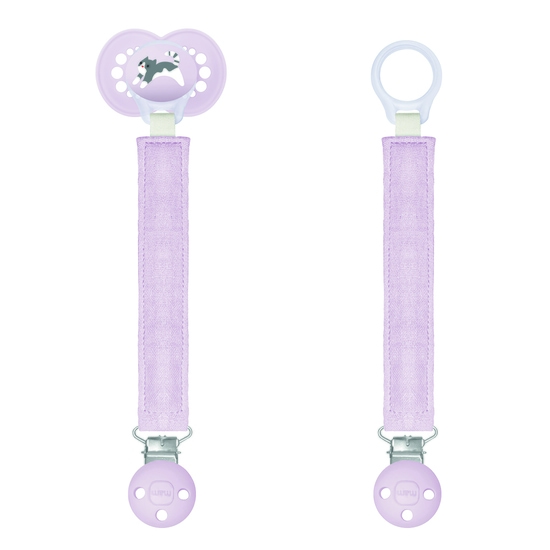 MAM Pacifier Clip Purple