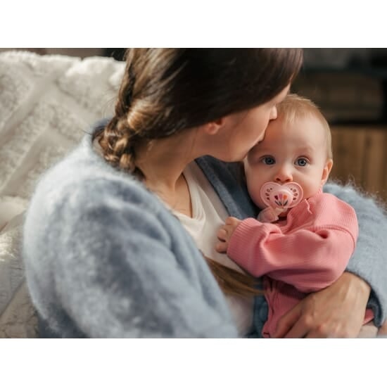 MAM Pacifier Clip Pink