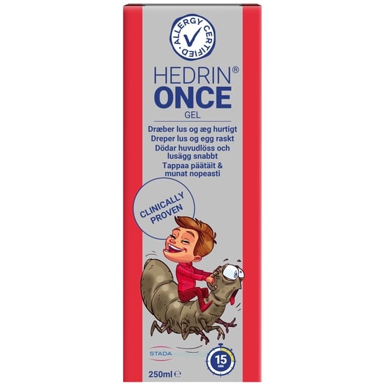 Hedrin Once gel 250 ml