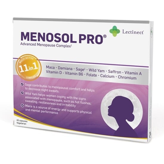 Lectinect Menosol PRO 40 kapslar