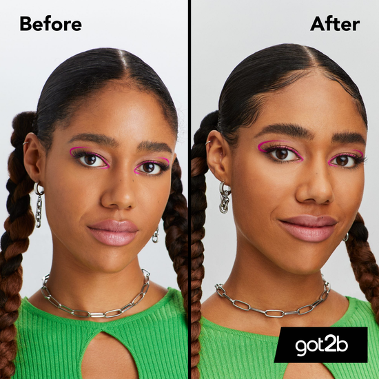 got2b Glued 4 Brows & Edges Pigmenterad Gel 2-i-1 Svart 16 ml